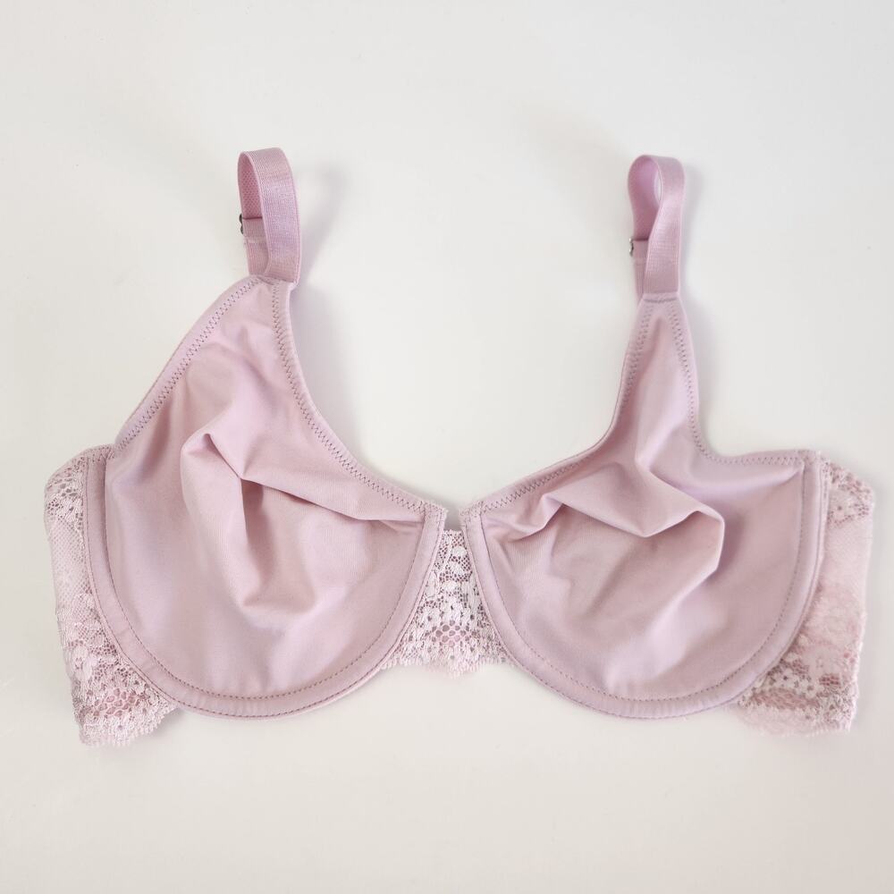 Wacoal Hidden Charms Underwire Bra Lot of 2 34D Pink Red 65108 - Picture 4 of 6